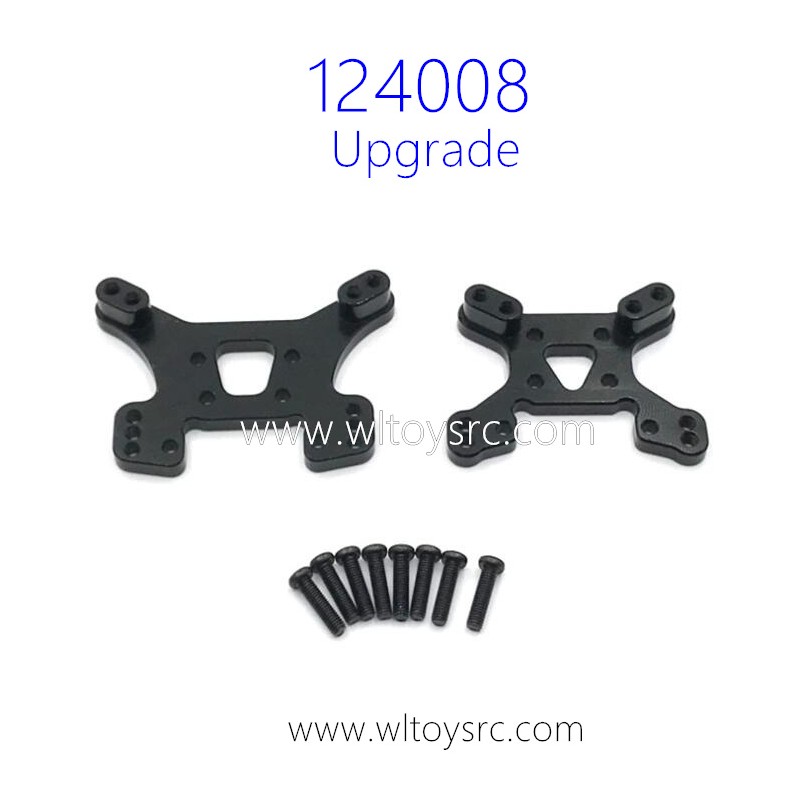 WLTOYS 124008 RC Car Upgrade Parts Shock Plate Black