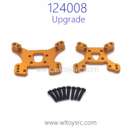 WLTOYS 124008 RC Car Upgrade Parts Shock Plate Gold