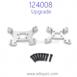 WLTOYS 124008 RC Car Upgrade Parts Shock Plate Gold Silver