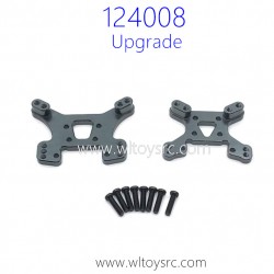 WLTOYS 124008 RC Car Upgrade Parts Shock Plate Gold Titianium