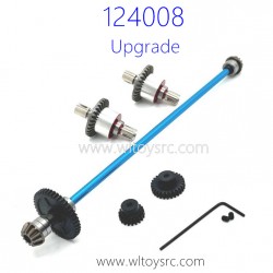 WLTOYS 124008 Upgrade Parts Metal Differential Gear Kit and Shaft