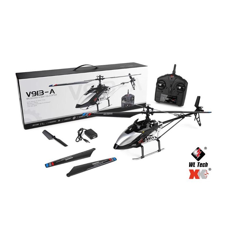 WLTOYS V913-A PRO RC Helicopter With Brushless Motor RTR new Arrival