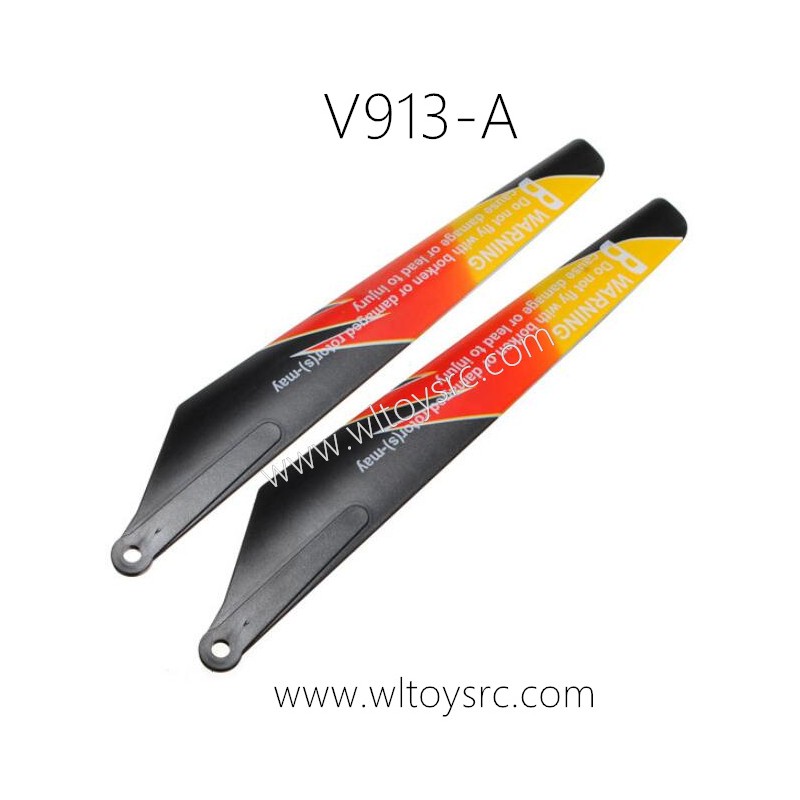 WLTOYS V913-A PRO 4CH RC Helicopter Parts Propellers Yellow