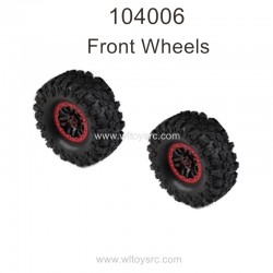 WLTOYS 104006 1/10 RC Truck Parts Front Wheel assembly