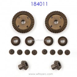 WLTOYS 184011 RC Car Upgrade Parts Metal Bevel Gear Kit