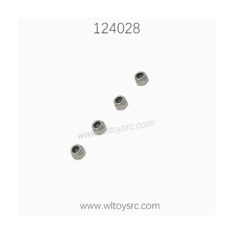 WLTOYS 124028 Parts 0118 M2.5 Nuts