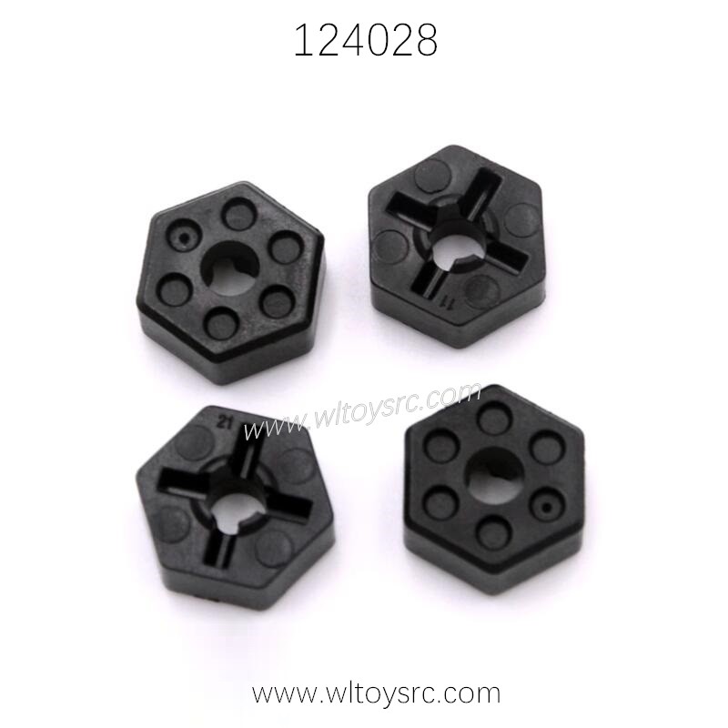 WLTOYS 124028 1/12 RC Car Parts 1266 Hex 4PCS