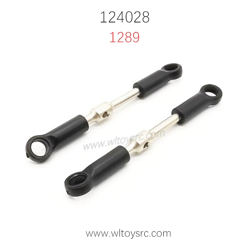 WLTOYS 124028 RC Car Parts 1289 Long Connect Rod 2PCS