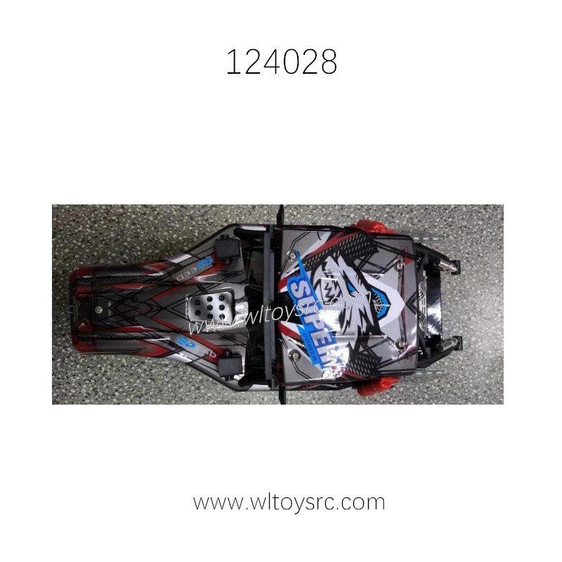 WLTOYS 124028 Parts 2578 Car Shell Kit