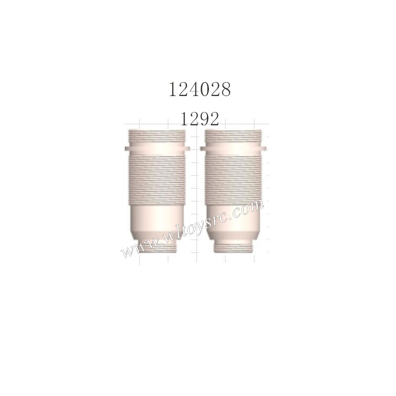 WLTOYS 124028 Parts 1298 Shock Absorber Cylinder