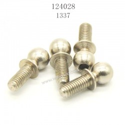 WLTOYS 124028 Parts 1337 Ball head Screw 4.9X13.6