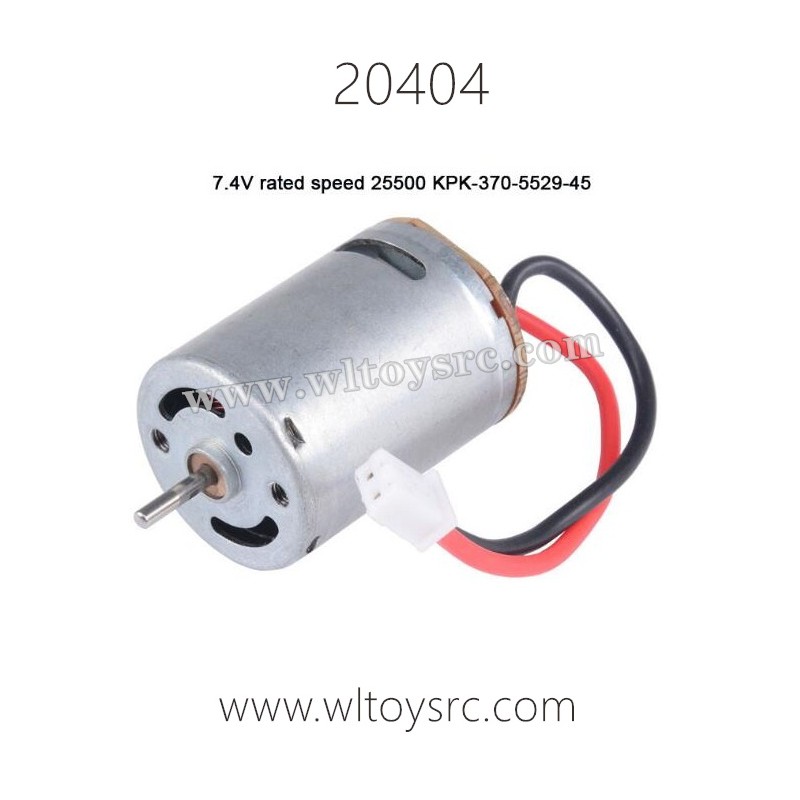 WLTOYS 20404 Agility RC Car Parts, 370 Motor kits