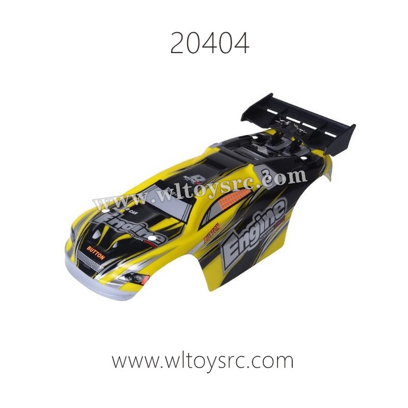 WLTOYS 20404 RC Car Parts, Car Body Shell