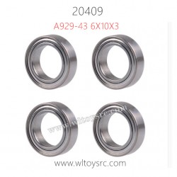 WLTOYS 20409 Parts, Roll Bearing A929-43
