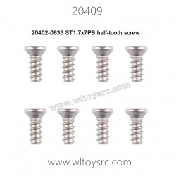 WLTOYS 20409 Parts, Haft tooth Screws