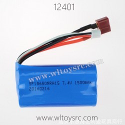 WLTOYS 12401 Parts, 7.4V Li-Po Battery 1500mAh