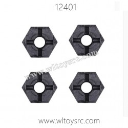 WLTOYS 12401 Parts, Hexagonal wheel seat