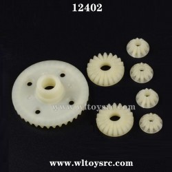 WLTOYS 12402 RC Parts, Differential Gear Set