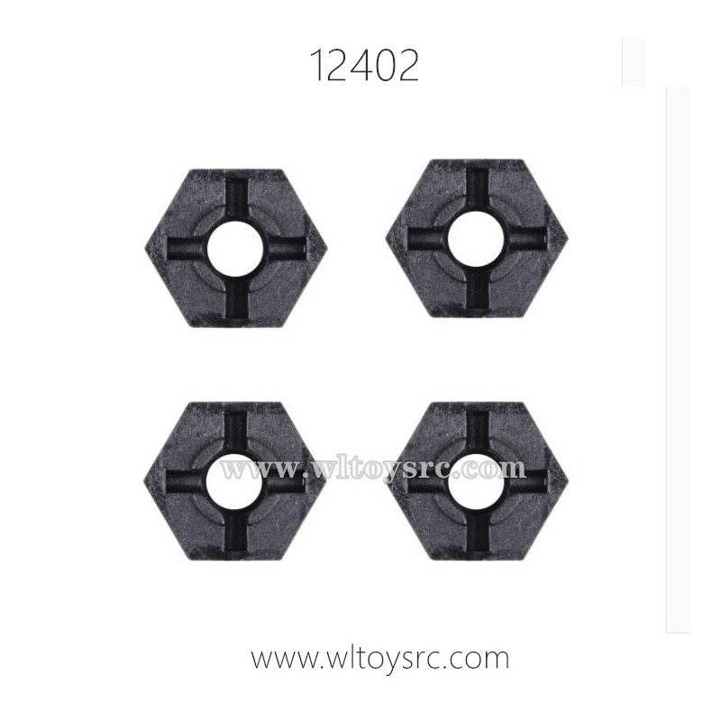 WLTOYS 12402 Parts, Hexagonal wheel seat