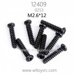 WLTOYS 12409 Parts, Round Head Screws 0253