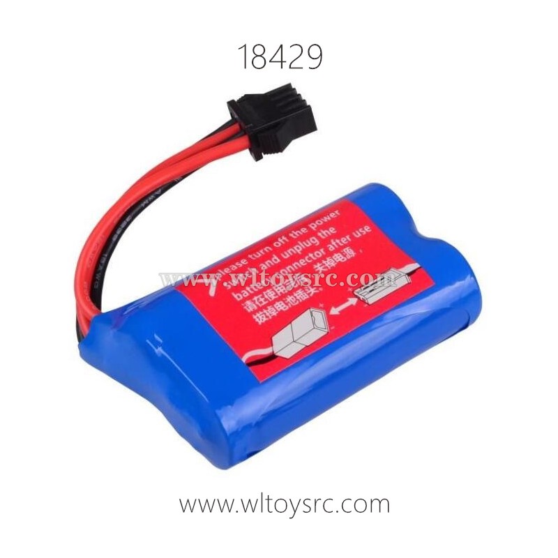 WLTOYS 18429 Parts, 6.4V Li-ion Battery