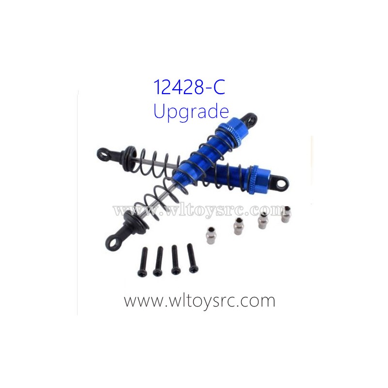 WLTOYS 12428-C RC Car Upgrade Parts, Rear Shock Absorbers