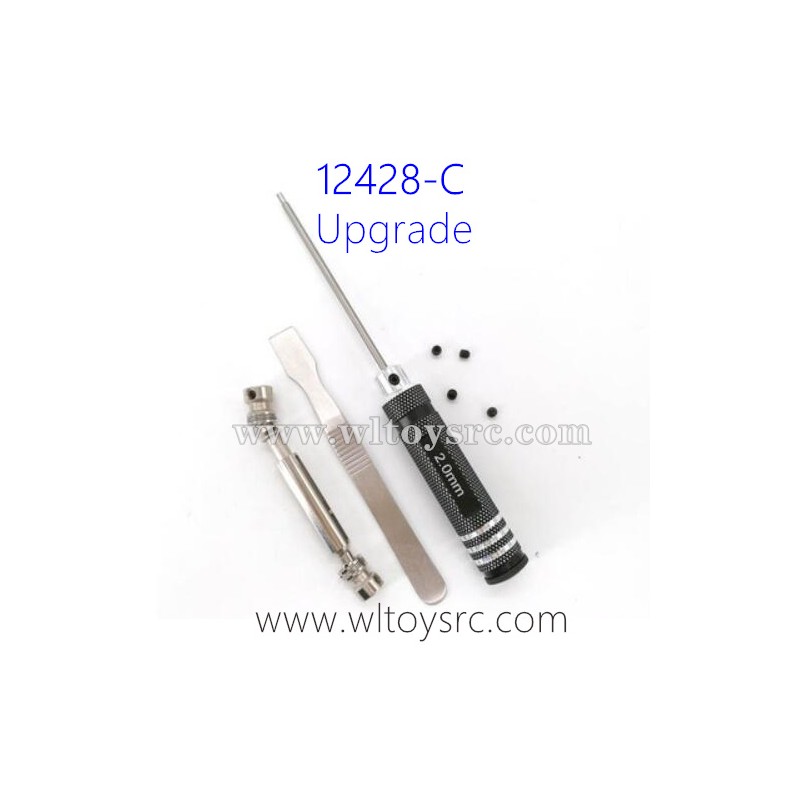 WLTOYS 12428-C Upgrade Parts, Central Shaft with Tools