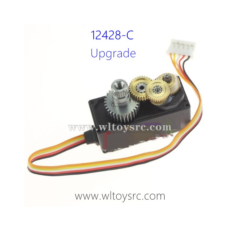 WLTOYS 12428-C Upgrade Parts, Servo with Metal Gear