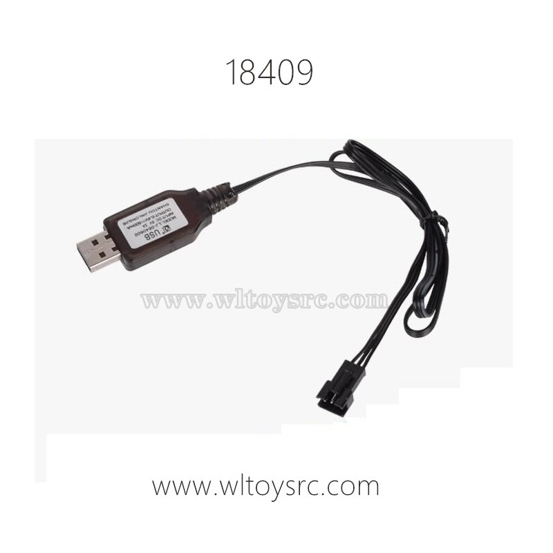 WLTOYS 18409 1/18 RC Car Parts, USB Charger