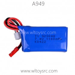 WLTOYS A949 Parts, 7.4V 1100mah Battery