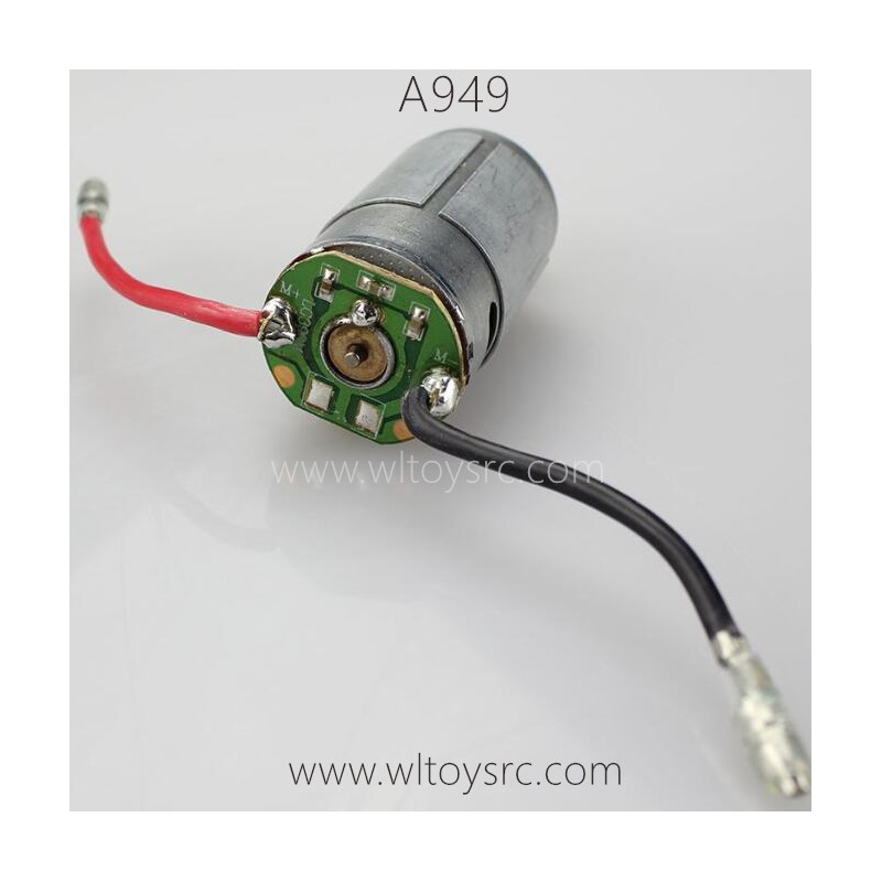 WLTOYS A949 1/18 RC Car Parts Motor with wires A94932