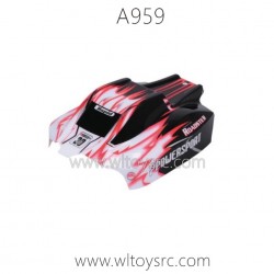 WLTOYS A959 Parts Car Body Shell Red