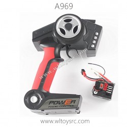 WLTOYS A969 Parts, 2.4G Transmitter and Receiver