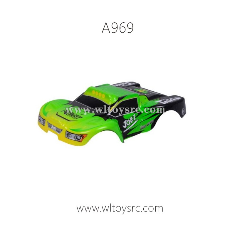 WLTOYS A969 Parts, Car Body Shell A96906