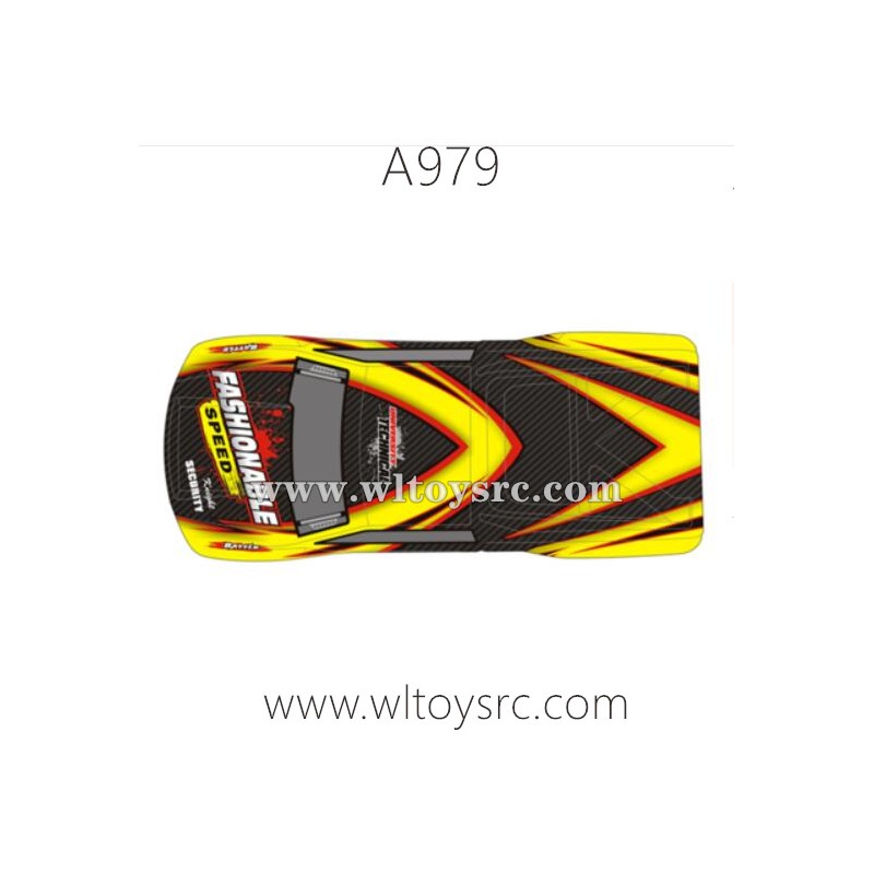 WLTOYS A979-A RC Car Parts-Car Body Shell