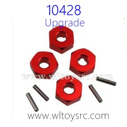 Wltoys 10428 Upgrade Parts, Hex Nuts Orange