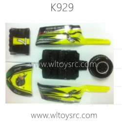 WLTOYS K929 Parts-Car Shell