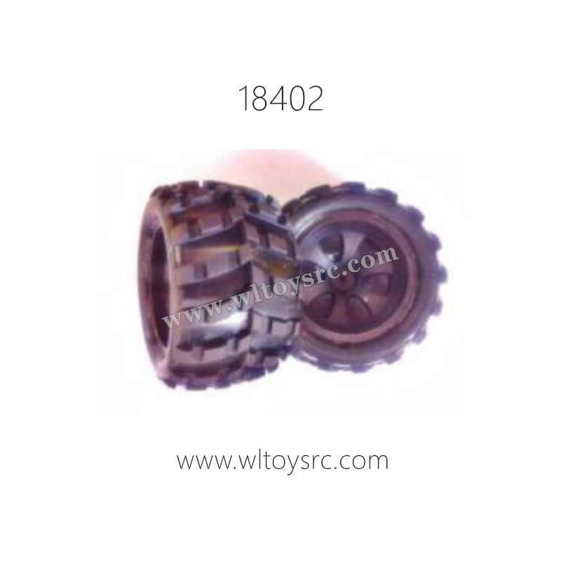 WLTOYS 18402 Parts, Left Complete wheels