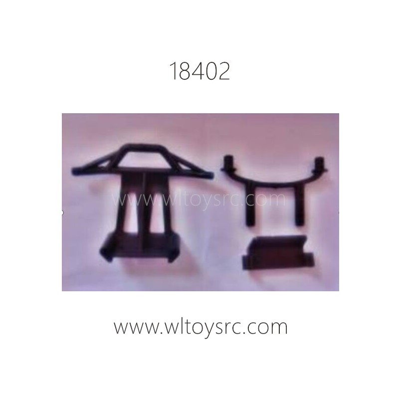 WLTOYS 18402 Parts, Front and Rear Protect Frame and Shell Support
