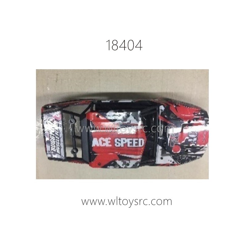 WLTOYS 18404 Parts, Car Body Shell