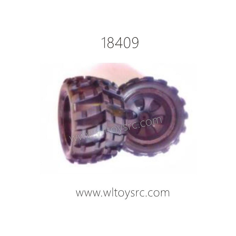 WLTOYS 18409 Parts, Left Complete Wheels