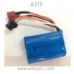 WLTOYS A313 Parts-L959-A-04-01 6.4V 1000mAh Battery
