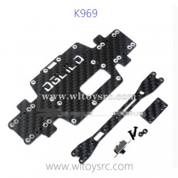 WLTOYS K969 Upgrade Parts, Carbon fiber chassis