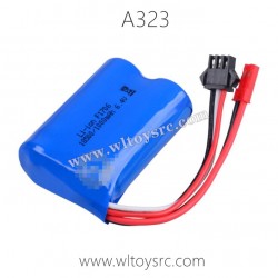 WLTOYS A323 Parts-6.4V 1000mAh Battery SM JST pLUG