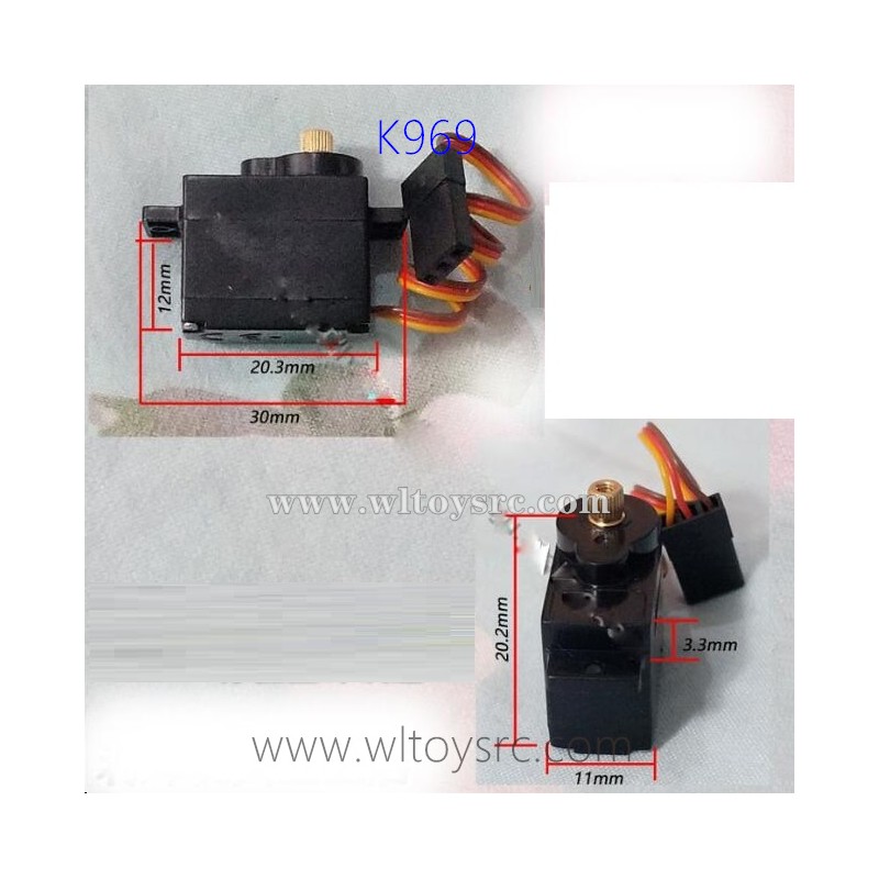 WLTOYS K969 Upgrade Parts, Servo with Metal Gear, WLTOYS K969 1/28 Upgrades