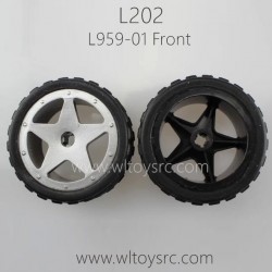 WLTOYS L202 Parts, Front Wheels