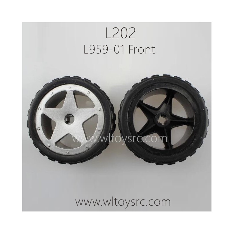WLTOYS L202 Parts, Front Wheels