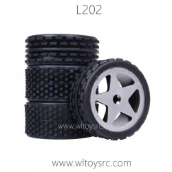 WLTOYS L202 Parts, Front and Rear Wheels