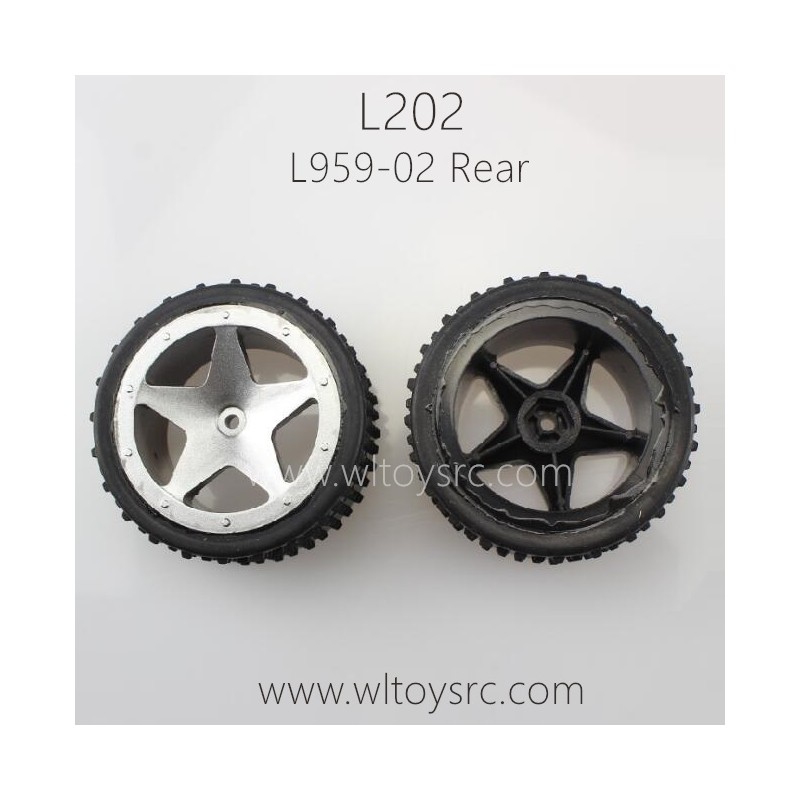 WLTOYS L202 Parts, Rear Wheels