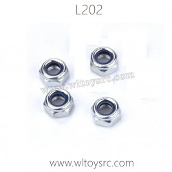 WLTOYS L202 Parts, M4 Hex Nut